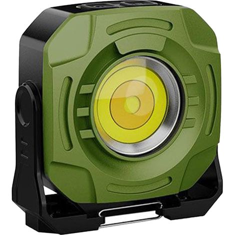 Spot LED magnétique, lumière rotative, lampe étanche à monter, 9,8 x 9,3 x 4 cm, outil de luminosité réglable, lampe de poche de travail compacte pour garage, chantier, camping