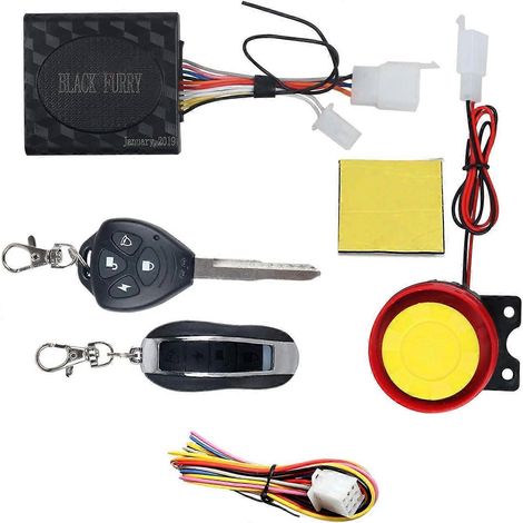 Sistema de alarma de seguridad para motocicletas (1/5)