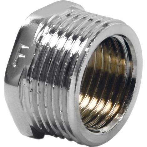 Reducción de latón 3-4"1-2" cromado (1/2)
