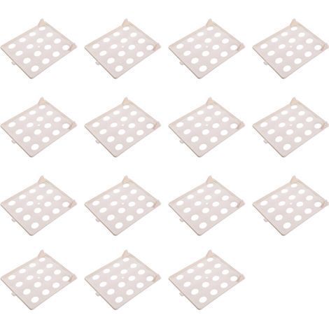 Assistant pliable en polypropylène pour un rangement-Jaune 15 (1/2)