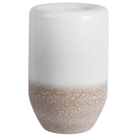 Vaso bianco in ceramica suggestivo Light & Living Isaura (1/2)