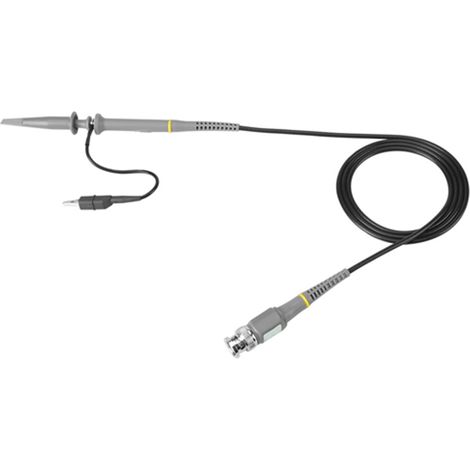 Kit de 2 sondes d'oscilloscope de précision BNC 100 MHz avec pince pour oscilloscope et câble de test commutable 1X/10X (1/5)