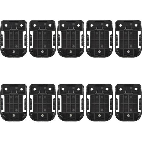 Ecleanfy - Support de batterie Bosch 18 V, 10 batteries au lithium, fixation pour outils électriques (1/5)