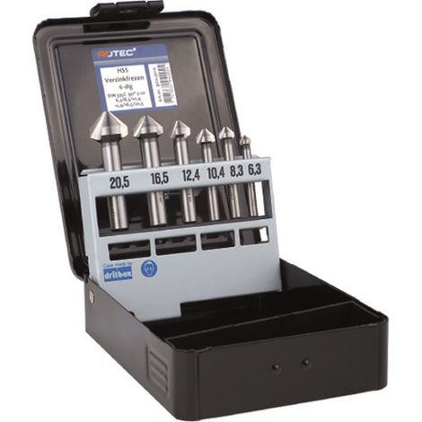 Senker Bohrer Set nobrand verzinkfrezenset 90° HSS-G 6 Stück