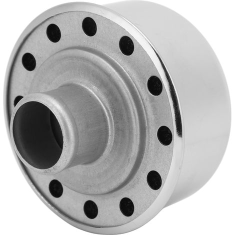 Gerollter, integrierter Entlüftungsventildeckel, Entlüftungsersatz für SBC BBC SBF 327 350 302 454 502, galvanisiert silber (1/5)