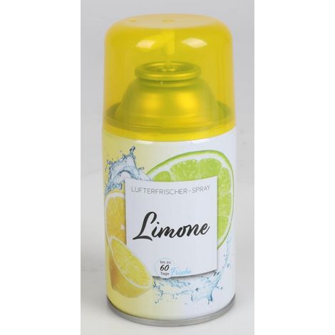12x Lufterfrischer 250ml Limone Raumspray Frischer Duft Geruch Düfte Haushalt