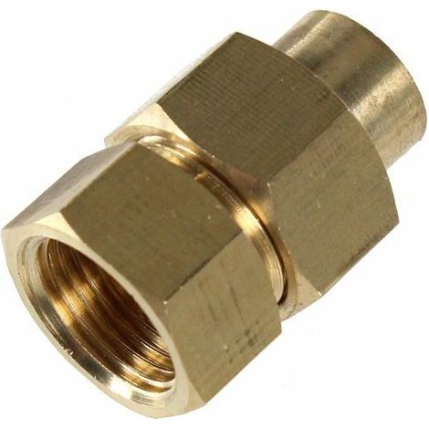 Union 3 pièces fer/cuivre à souder Femelle Ø25-1"