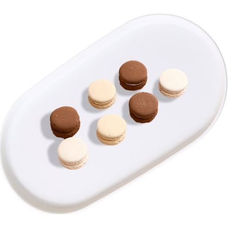Plateau à Dessert, plateau à gâteaux aux fruits, assiette-Blanc