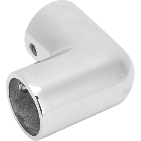 Raccord coudé à 90 degrés pour tube de rail de canne à pêche de bateau, raccord de tuyauterie pour yacht, connecteur MJS015-9025 mm