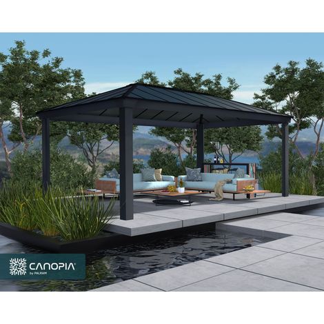 Canopia Dallas Gazebo in Alluminio 3.6X6 m (1/5)