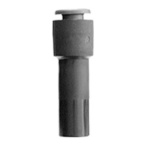 Adaptateur tube à tube droit SMC KR vers Enfichable 10 mm Enfichable 6 mm ( Prix pour Sachet de 10 )