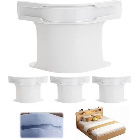 Supports De Drap De Lit - Bandes De Verrouillage - Clips Antidérapants Amovibles - Pour Toutes Les Tailles De Lit - Lot De 4 (1/5)