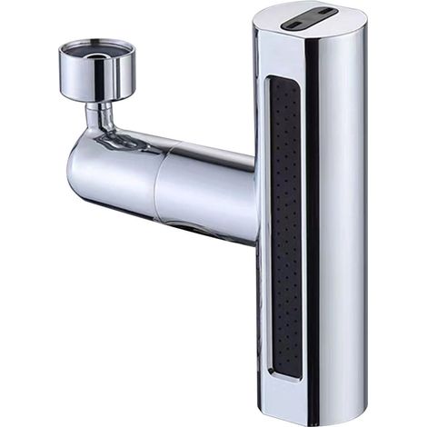 Robinet Extensible Rotatif - Embout Aérateur Pressurisé pour Évier de Cuisine - Raccord Universel à Joint Mobile - 1 Pièce (1/5)