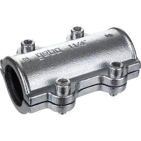 Gebo Temperguss-Dichtschelle Abdichtschelle Leckschelle 4 Ø Innen 114,3mm 01.252.28.09