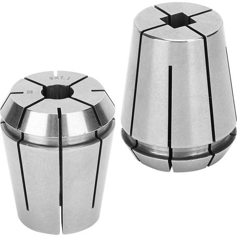 Federspannfutter für CNC-Graviermaschinen, Industriebedarf ER32‑9 x 7,1 mm 0,008 mm (1/5)