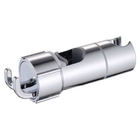 Adjustable shower support - 2 chrome ABS hooks, for 16-27mm rods (1/4)