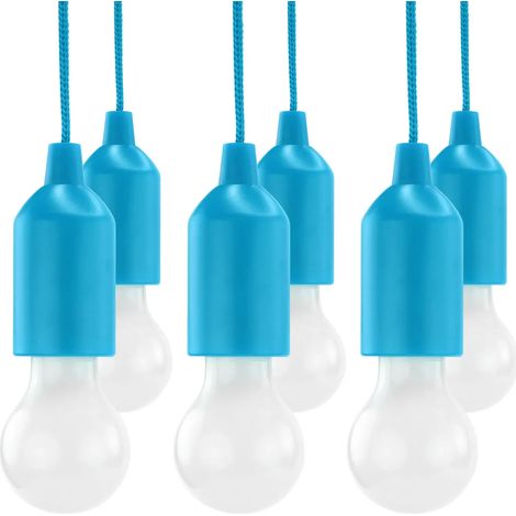 Ensemble de lampe à tirette HyCell avec interrupteur à tirette, LED blanc chaud, autonomie de 22 heures (1/5)