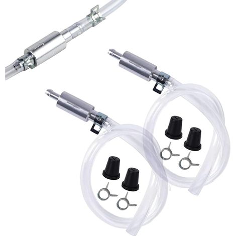 Purgeur de Frein Moto Voiture, Kit de Purgeur de Frein avec Valve Anti-Retour, Tuyau Purge Frein Outil de Saignement de Frein Hydraulique, Compatible Moto, Voiture (1/5)