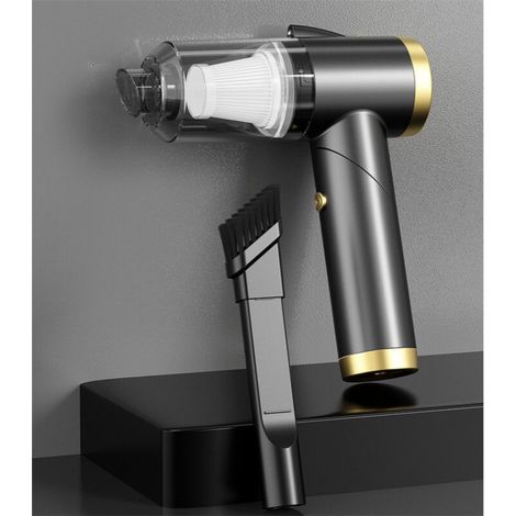 Aspirateur de voiture, aspirateur de voiture pliable (noir) (1/4)