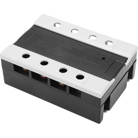 Transformateur électronique servo 4,5 kW triphasé, convertisseur de tension silencieux et faible chaleur, entrée 360-420V, sortie 200-230V, sans bruit (1/5)