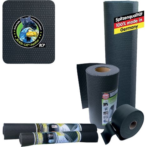 Sicherheitsantirutschmatte BLACK-CAT Panther -BCP- L4m B1,2m D4mm