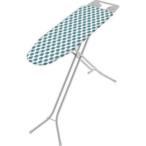 Asse da stiro 110x32 cm – Altezza regolabile 53-88 cm – Poggiaferro ergonomico – Copriasse 100% cotone – Colombo (1/2)