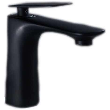 robinet de salle de bain noir robinet de cuivre robinet de lavabo moderne (1/5)