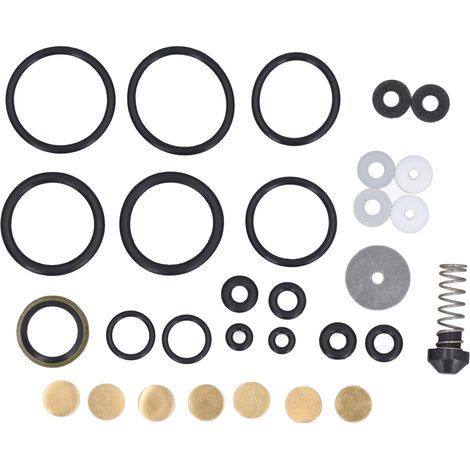 BRRNOO Luftkompressorzubehör, 30 MPa PVC-Metalldichtungs-Kolbensatz, 12V PCP-Ersatzteile, Druck für Druck (1/5)
