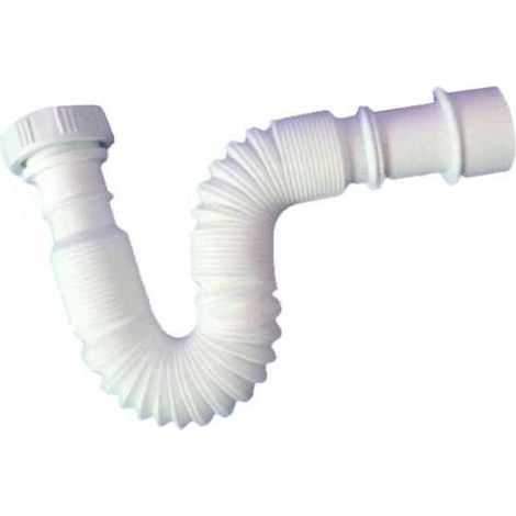 Tubo Scarico Lavelli 1"1/4X32 300/730 Bianco (1/2)