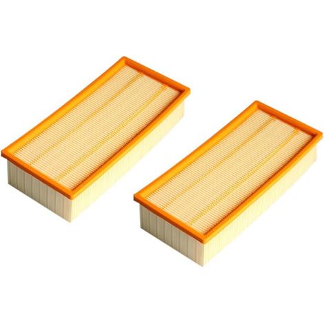 Lot de 2 pièces de rechange pour filtre Karcher Nt65/2 Ap Eco Nt72/2 Eco Robot