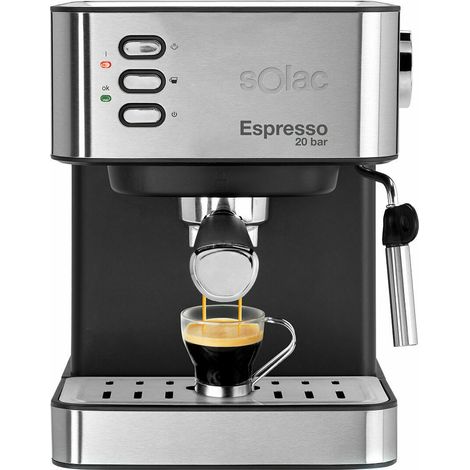 MACCHINA DA CAFFÈ ESPRESSO INOX 850 W - 20 BAR