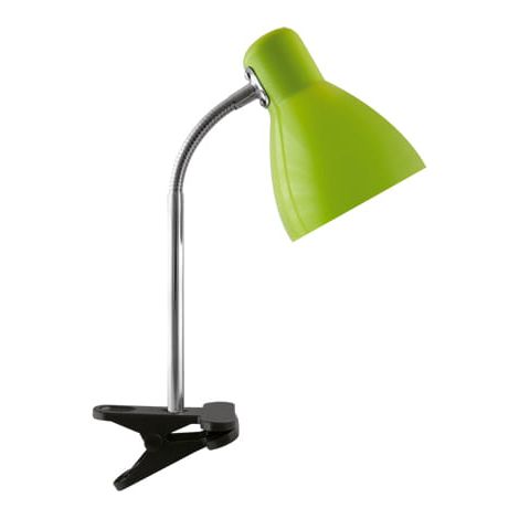 Lampe de lecture à clip 15W verte Kati E27 clip Ideus 02864
