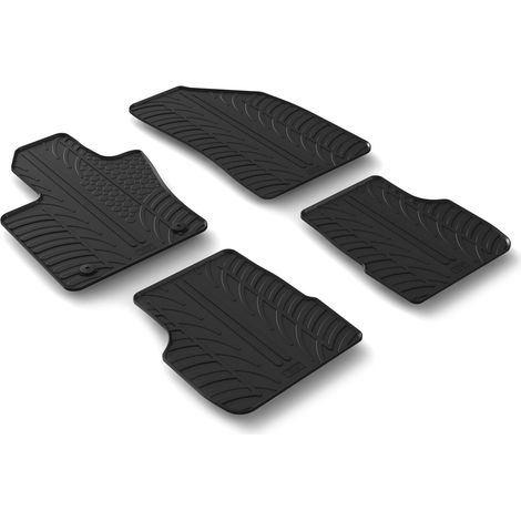 Set tappeti su misura in gomma - compatibile per  Alfa Romeo Tonale (05/22) anche ibrida -  Dodge Hornet 5p (12/23) anche ibrida