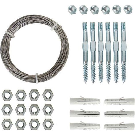 Kit treillis métallique pour plantes grimpantes, Lot de 1