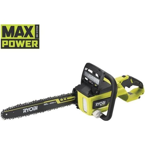 RYOBI Tronçonneuse 36V Brushless - Sans batterie ni chargeur RY36CSX40B-0 (1/6)