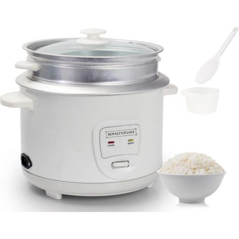 Cuiseur à riz avec panier vapeur 1,8L Royalty Line RLRC1810D (1/2)