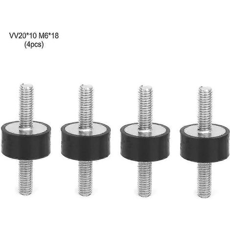 supports en caoutchouc M6 mâles, silentblocs anti-vibrations pour bobines de voiture ou de bateau (vv2010 M618)-QH (1/4)