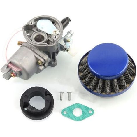 42mm Filtre à Air 13mm Carburateur Câble d'accélérateur PZ13 Carb pour 2 temps 43cc 47cc 49cc Mini ATV Quad Dirt Pocket Bike