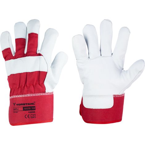 Gants, gants de protection, gants de travail d'hiver, gants de chantier, taille 9, qualité Vorstahl (1/5)
