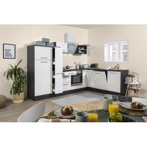 Cuisine Cuisine d'angle Chêne blanc Amanda 290 x 200 cm Respekta Premium (1/4)