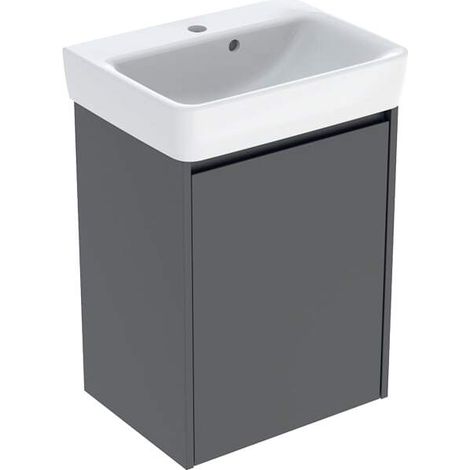 Geberit Renova Plan Set Handwaschbecken mit Unterschrank, 1 Tür,