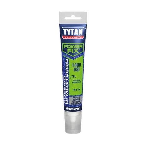 POWER FIX 1000 USI TUBETTO TYTAN - BIANCO ML 80- 4 pezzi