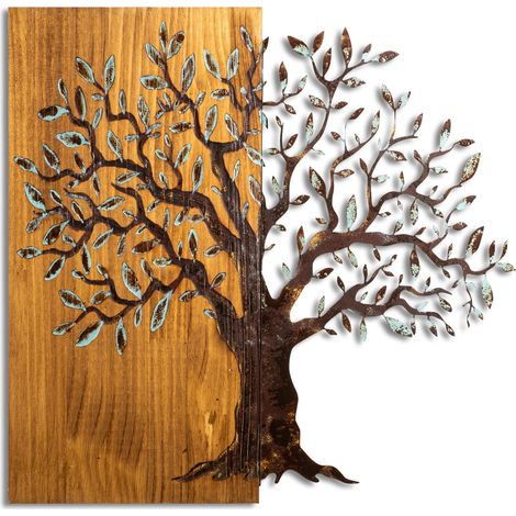 Accesorio decorativo de pared de madera Accessory Multicolor (1/5)