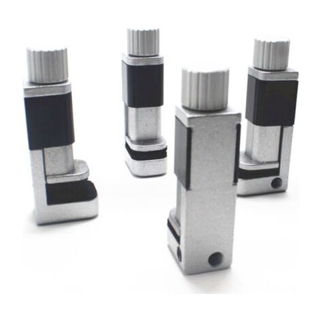 4 Pièces Pince pour Écran de Smartphone,Pinces D'écran Clip De Fixation,Kit de Fixation pour Réparation d'Écran Réglable avec Tapis en Caoutchouc Antidérapant pour Smartphone,Ordinateur (1/5)