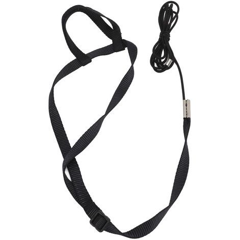 QORVA-Jeffergarden Harnais pour oiseaux, laisse ultra légère, corde volante réglable pour perroquet, pour jouer en plein air, fêtes, noir, S