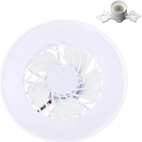 Deckenventilator mit LED-Beleuchtung, 5 Flügel, E27-Fassung