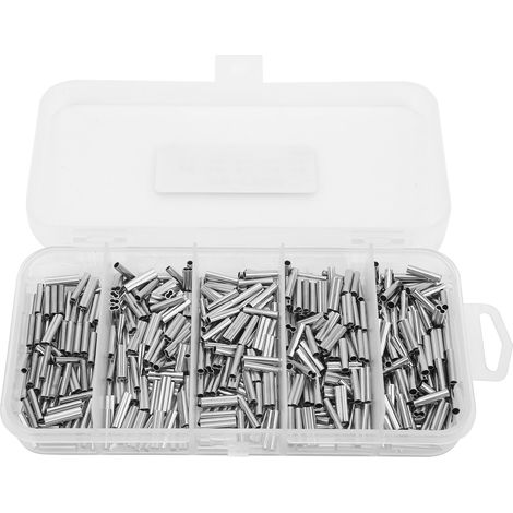 500 manchons de sertissage simples et doubles pour fil de pêche, connecteurs pour tubes en cuivre
