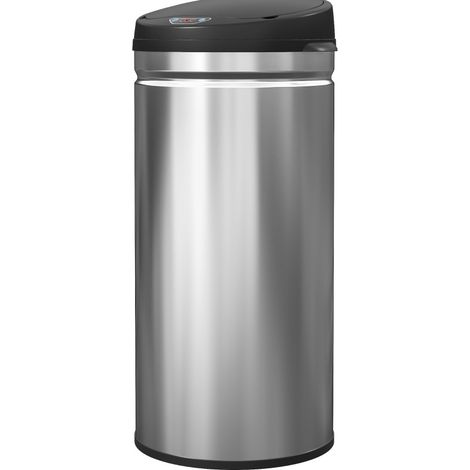 Pattumiera con sensore 42 L in acciaio inox con chiusura ammortizzata (1/5)