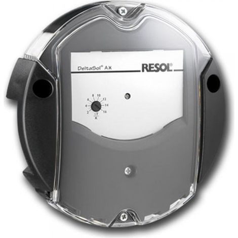 Resol Solarregler für Differenzregelungen - DeltaSol AX Komplettpaket inkl. 2 Sensoren Pt1000 - 115 211 80