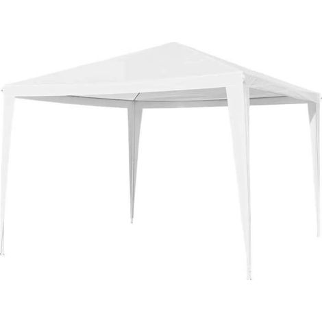Garden Friend Gazebo pop-up 3X3x2,7h m con sacca trasporto bianco (1/5)